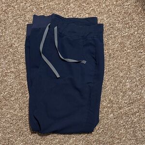 Figs Navy Blue Scrub Pants, LT